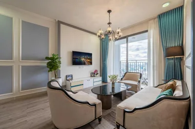 3br-Fireworks & Bitexco view-City Central-Hana Apart 22 – Foto’s 4