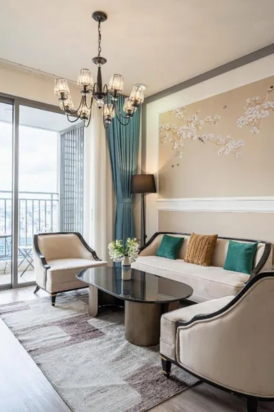 3br-Fireworks & Bitexco view-City Central-Hana Apart 22 – Foto’s 5