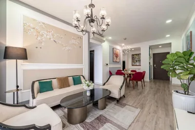 3br-Fireworks & Bitexco view-City Central-Hana Apart 22 – Foto’s 8
